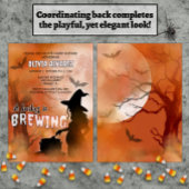 Baby braut Spooky Hexendusche Einladung