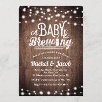 Baby braut String Lights Rustic Baby Shower