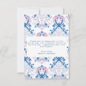 Baby Braut Tee Party Babydusche Danke Ca (Rückseite)