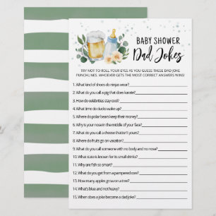 Baby Braut Vater Jokes Baby Shower Party Game