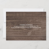 Baby braut Vaters Windeldusche Einladung (Rückseite)