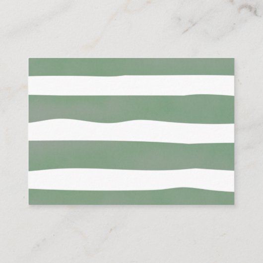 Baby braut, wie groß Mama's Bauchkarte ist Begleitkarte (Rückseite)