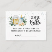 Baby Braut Windeln Baby Duschkarte Begleitkarte (Vorderseite)