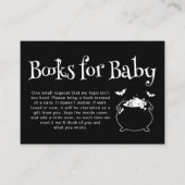 Baby Breaking Halloween Baby Shower Books for Baby Begleitkarte (Vorderseite)