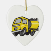 Baby-Brennstoff-Tanker-Cartoon Keramik Ornament (Rechts)