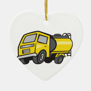 Baby-Brennstoff-Tanker-Cartoon Keramik Ornament
