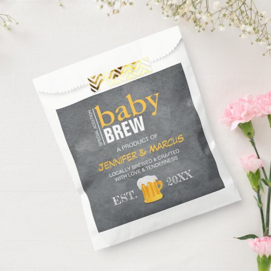 Baby Brew Couple's Beer Baby Shower Geschenktütchen (Versiegelt)
