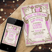 Baby Brewing Baby Shower Einladung