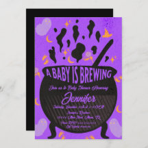 Baby Brewing Ghost Groovy Retro Baby Dusche