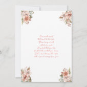 Baby Brewing Girl Baby Showeinladung Einladung (Rückseite)