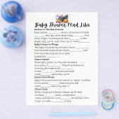 Baby bricht Mad Libs Game Flyer (Einzeln)