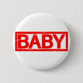 Baby-Briefmarke Button (Vorderseite)