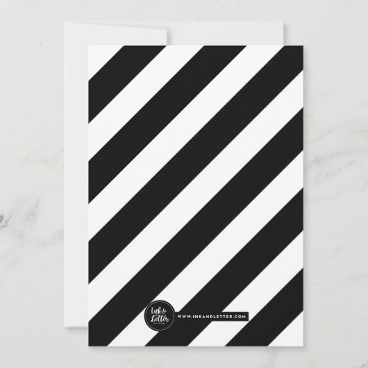 Baby Brother Bodysuit Dusche Einladung (Rückseite)