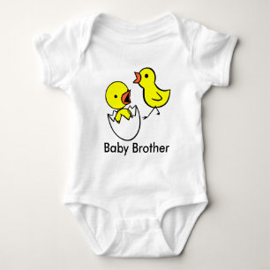 "Baby Brother" Niedliches Shirt "Little Chickens S
