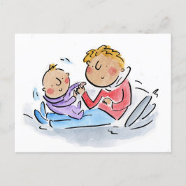 Baby Brother Postkarte