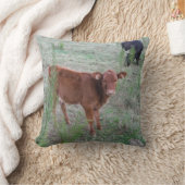 Baby Brown Cow. Kissen (Decke)