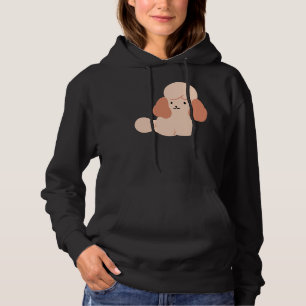Baby Brown Poodle Hoodie