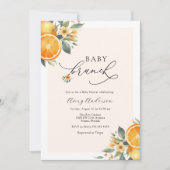 Baby Brunch Baby Dusche Einladung (Vorderseite)