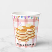 Baby & Brunch-Babydusche Pappbecher (Vorderseite)