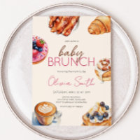 Baby Brunch Brot Pastries Babydusche