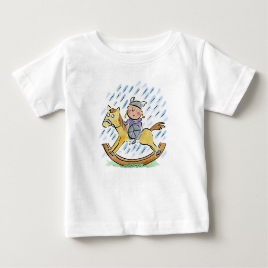 Baby Brunhilda Baby T-shirt (Vorderseite)