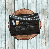 Baby brütet Blue Baby Duschbücher für Baby Begleitkarte