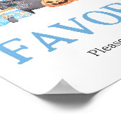 Baby brütet Blue Halloween Baby Duwer Favoriten Poster (Ecke)