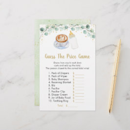 Baby brütet Kaffee Ratschläge zum Preisspiel