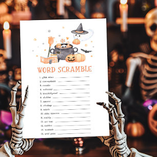 Baby brütet Orange Word Scramble Game