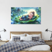 Baby Buddha Leinwanddruck (Insitu (Schlafzimmer))