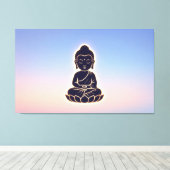 Baby Buddha Leinwanddruck (Insitu (Holzboden))