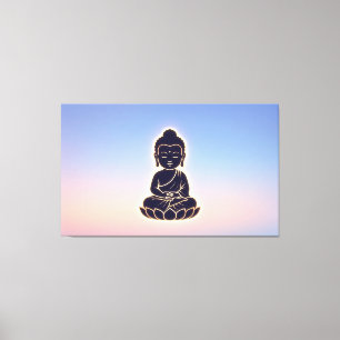 Baby Buddha Leinwanddruck