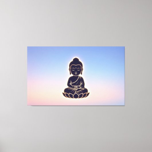 Baby Buddha Leinwanddruck (Vorderseite)