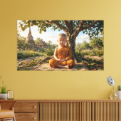 Baby Buddha Leinwanddruck (Insitu (Wohnzimmer))