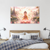 Baby Buddha Leinwanddruck (Insitu (Schlafzimmer))