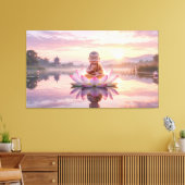 Baby Buddha Leinwanddruck (Insitu (Wohnzimmer))