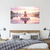 Baby Buddha Leinwanddruck (Insitu (Schlafzimmer))