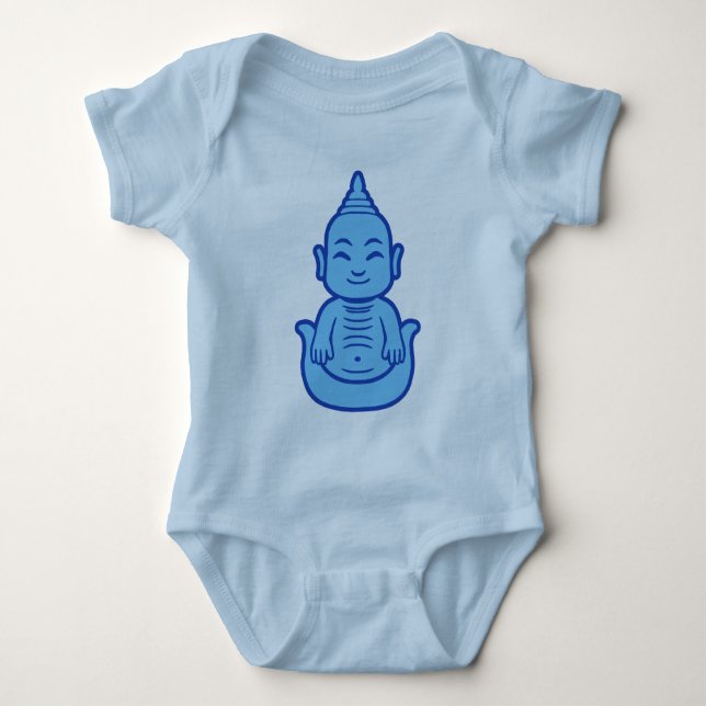 Baby Buddha Strampler (Vorderseite)