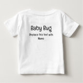 Baby Bug K T-shirt (Rückseite)