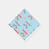 Baby Buggyen Pink/Blue Paper Napkin Baby Boy Serviette (Ecke)