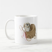 Baby-Buggyhunde Kaffeetasse (Links)