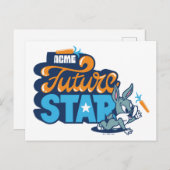 Baby BUGS BUNNY™ - Future Star Postkarte (Vorne/Hinten)