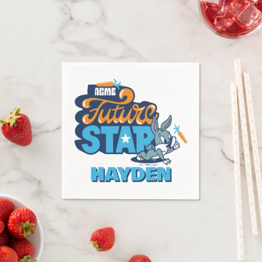 Baby BUGS BUNNY™ - Future Star Serviette (Beispiel)