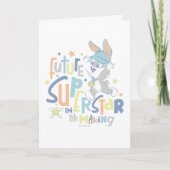 Baby BUGS BUNNY™ Future Superstar im Training Karte (Vorderseite)