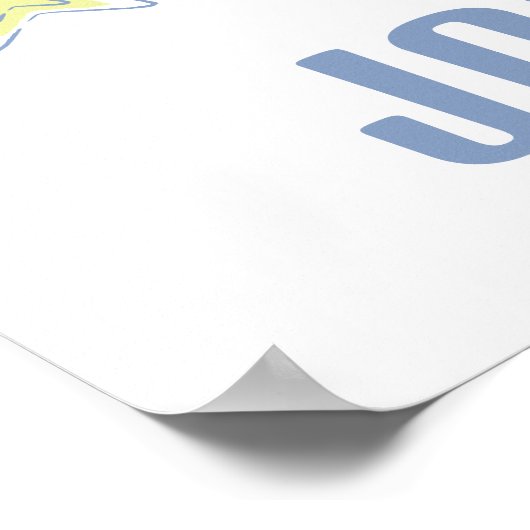 Baby BUGS BUNNY™ Future Superstar im Training Poster (Ecke)