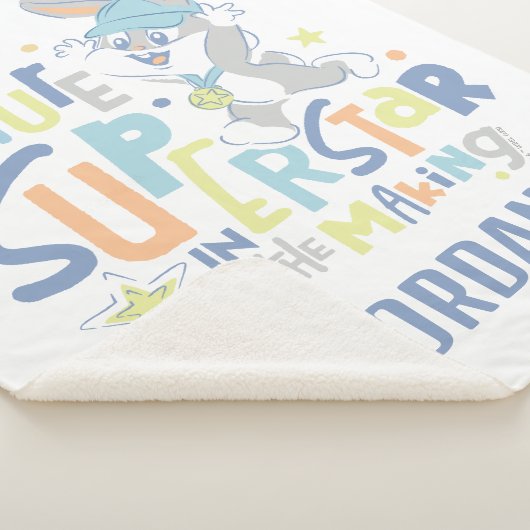 Baby BUGS BUNNY™ Future Superstar im Training Sherpadecke (3/4)