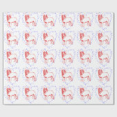 Baby Bulldog Geschenkpapier (Flach)
