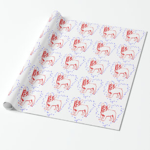 Baby Bulldog Geschenkpapier
