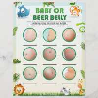 Baby-Bump oder Bierbauch [Tierthema]