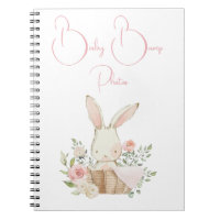 Baby Bump Schwangerschaft Pink Bunny Rabbit Script